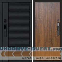 Дверь Termo Door  Smart (Смарт) Black Line Flat Дуб